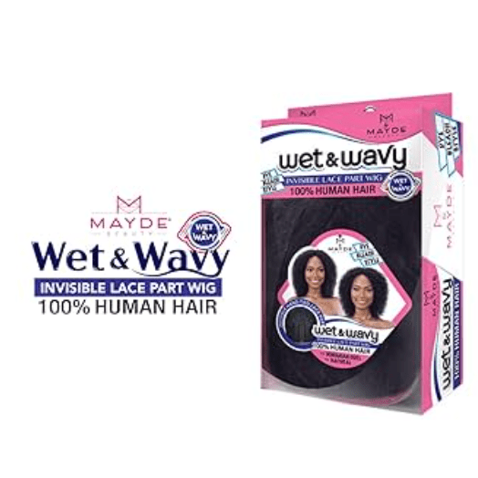Mayde Beauty Wet & Wavy Lace Part Wig – Bohemian - Beauty Exchange Beauty Supply