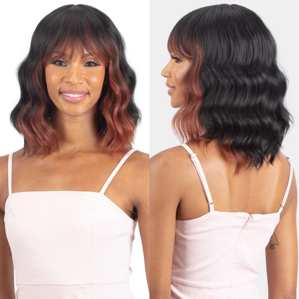 Mayde Mocha 100% Human Hair Wig – Delight | Natural Layers + Vibrant Dual Tones - Beauty Exchange Beauty Supply