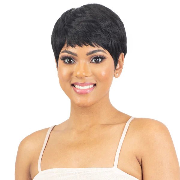 Mayde Mocha 100% Human Hair Wig – Devotion | Elegant Length + Heat Safe & Natural Texture - Beauty Exchange Beauty Supply
