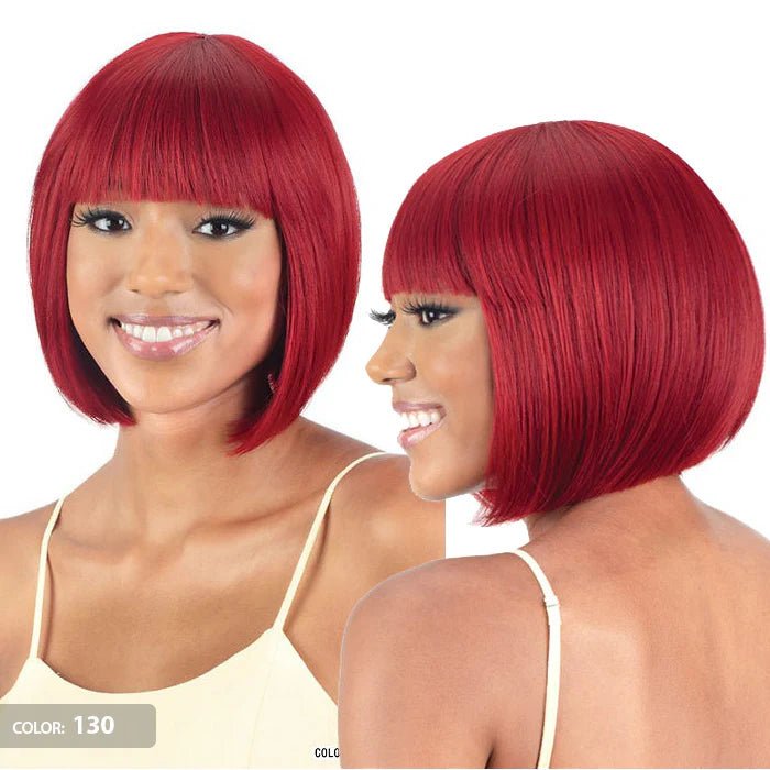 Mayde Mocha 100% Human Hair Wig – Peach | Soft Curls + Everyday Sweetness - Beauty Exchange Beauty Supply