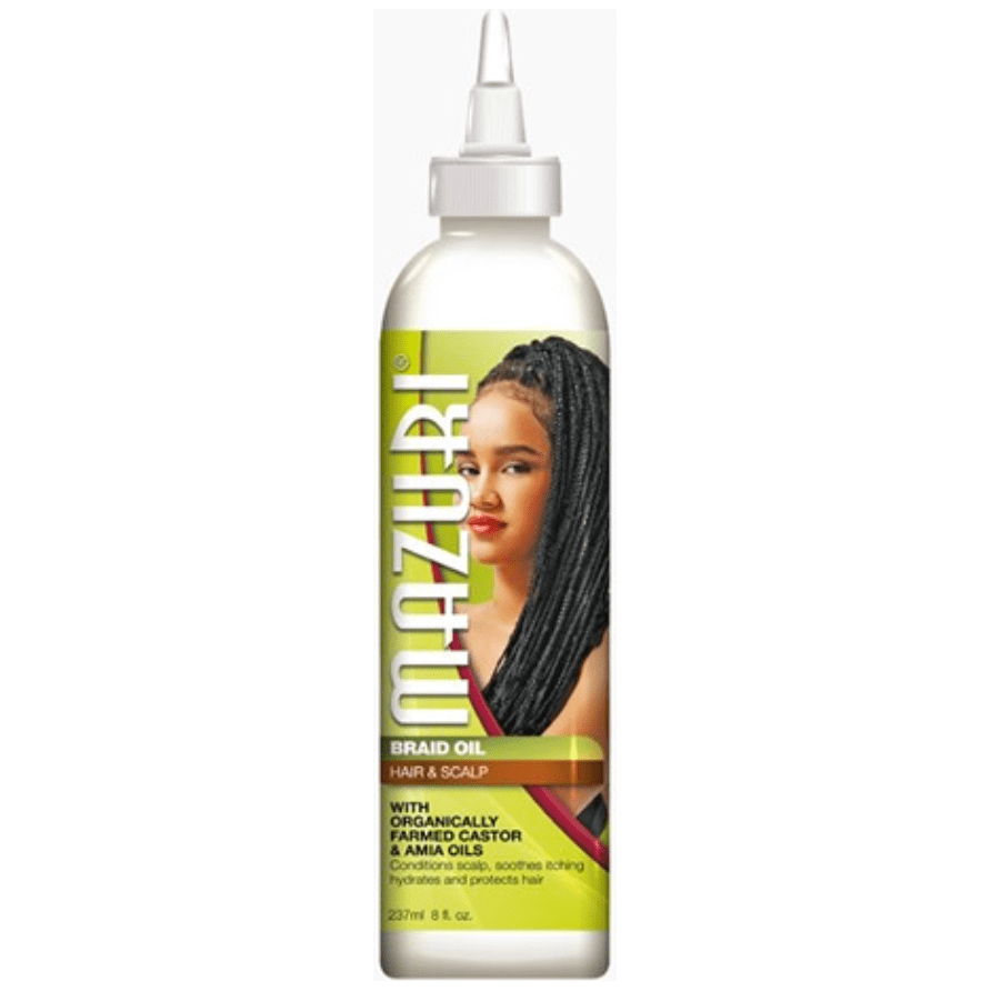 Mazuri Braid Oil for Hair & Scalp - Hydration 237ml - Beauty Exchange Beauty Supply