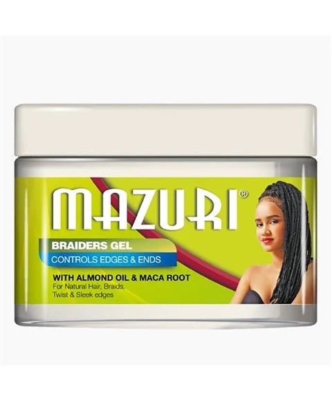 Mazuri Braiders Gel – Edge & Ends Control 12oz - Beauty Exchange Beauty Supply
