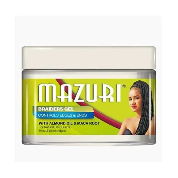 Mazuri Braiders Gel – Edge & Ends Control 12oz - Beauty Exchange Beauty Supply