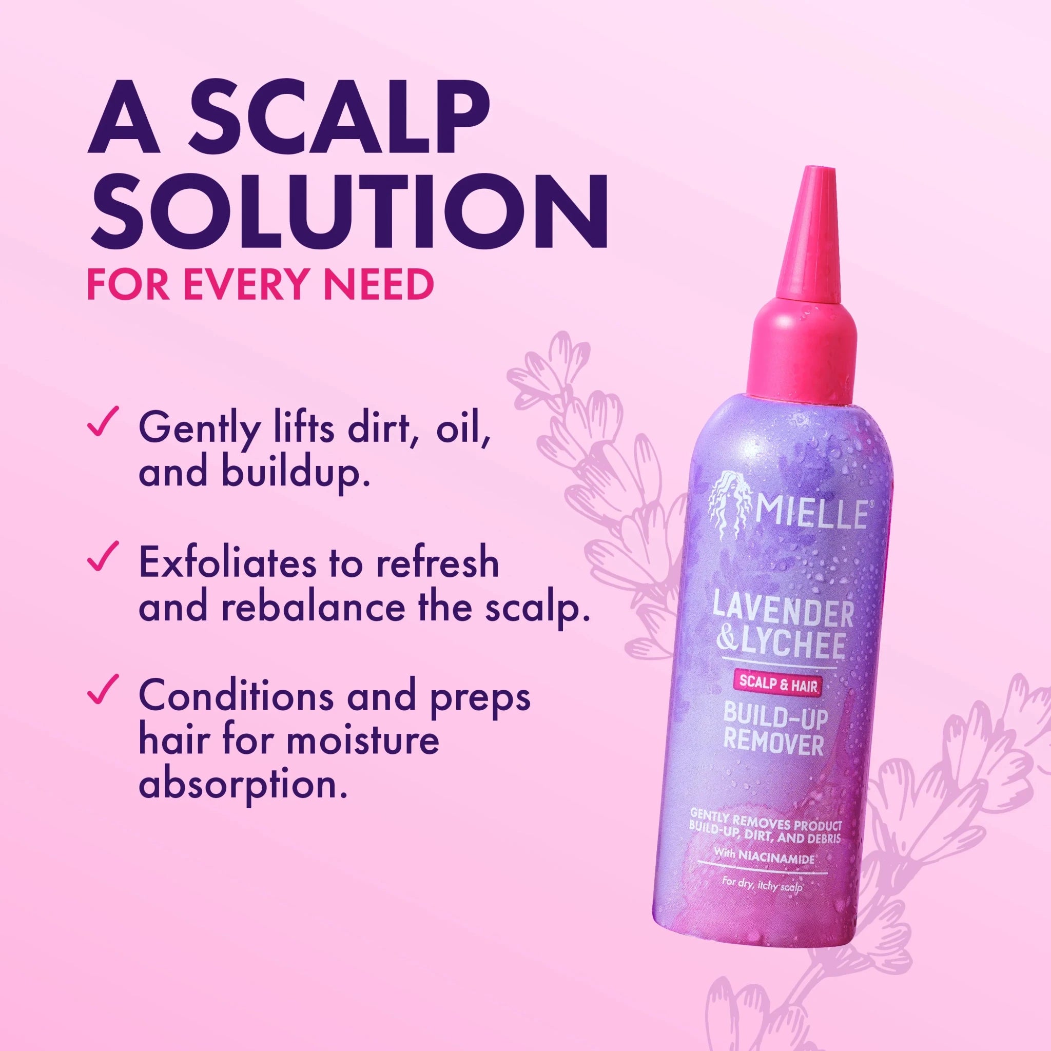 Mielle Lavender & Lychee Scalp Care Essentials – 4oz - Beauty Exchange Beauty Supply