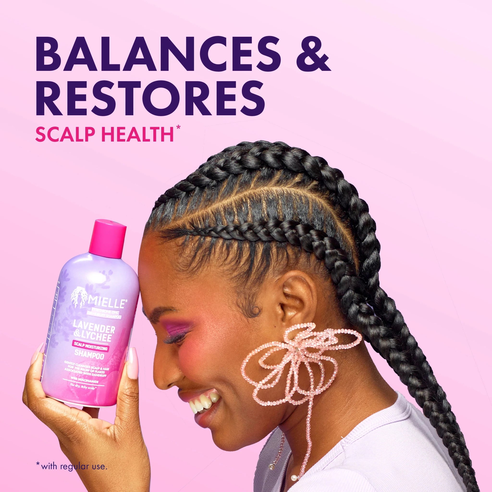 Mielle Lavender & Lychee Scalp Moisturizing – 12oz - Beauty Exchange Beauty Supply