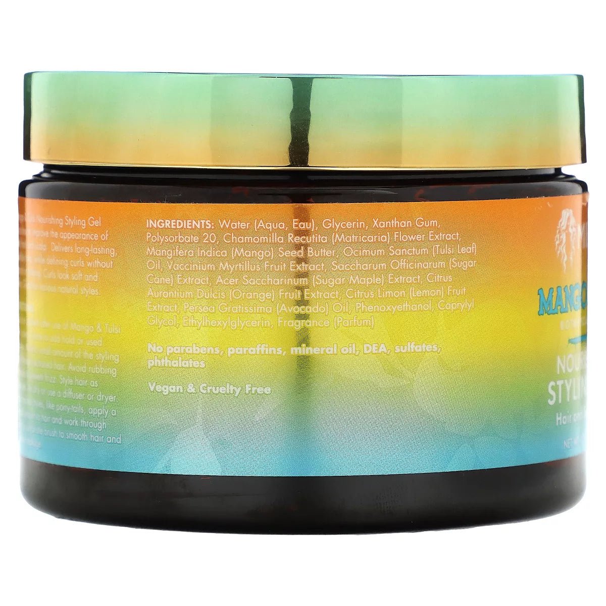 Mielle Mango & Tulsi Nourishing Styling Gel 12 oz - Beauty Exchange Beauty Supply