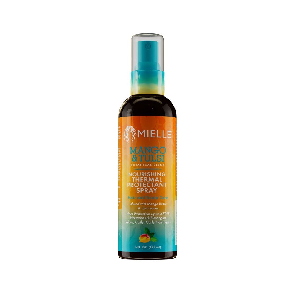 Mielle Mango & Tulsi Thermal Protectant Spray – 6 oz - Beauty Exchange Beauty Supply