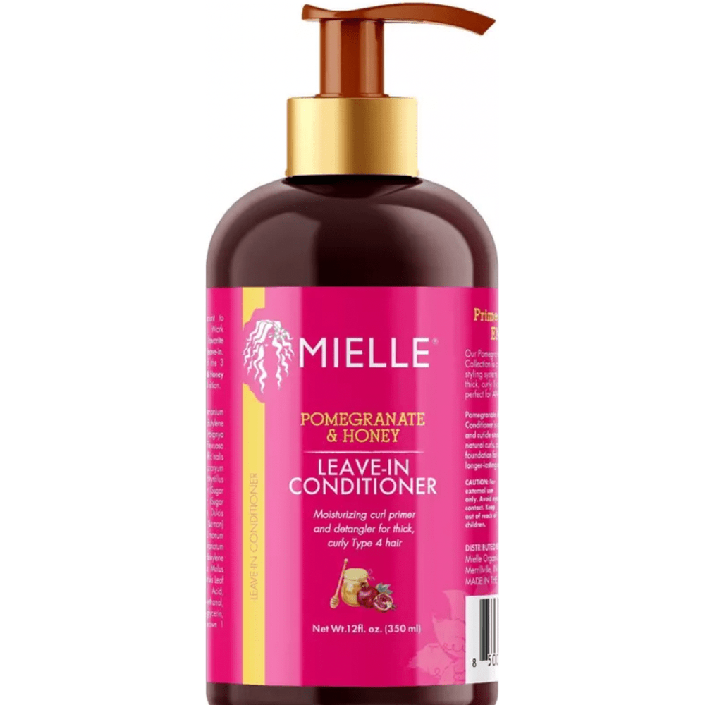 Mielle Organic - Pomegranate & Honey | Leave - In Conditioner | Type 4 Hair | Moisturizing | Curl Primer | 12Oz| - Beauty Exchange Beauty Supply