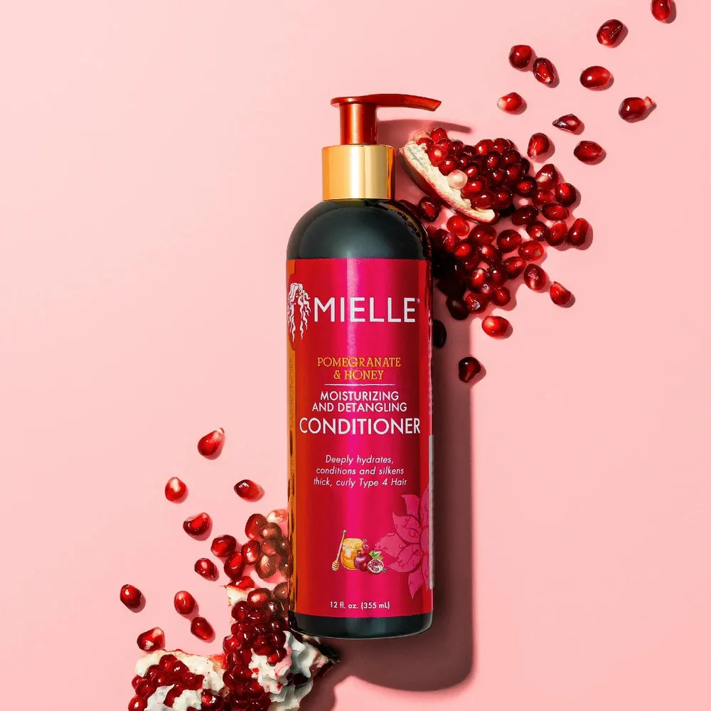 Mielle Organic - Pomegranate & Honey | Moisturizing and Detangling Conditioner | Pump | Adults | 12oz | - Beauty Exchange Beauty Supply
