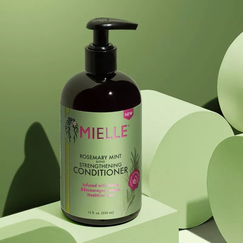 Mielle Organic - Rosemary Mint Conditioner | All Hair | Strengthening Conditioner | Moisturizing | Pump | 12oz | - Beauty Exchange Beauty Supply