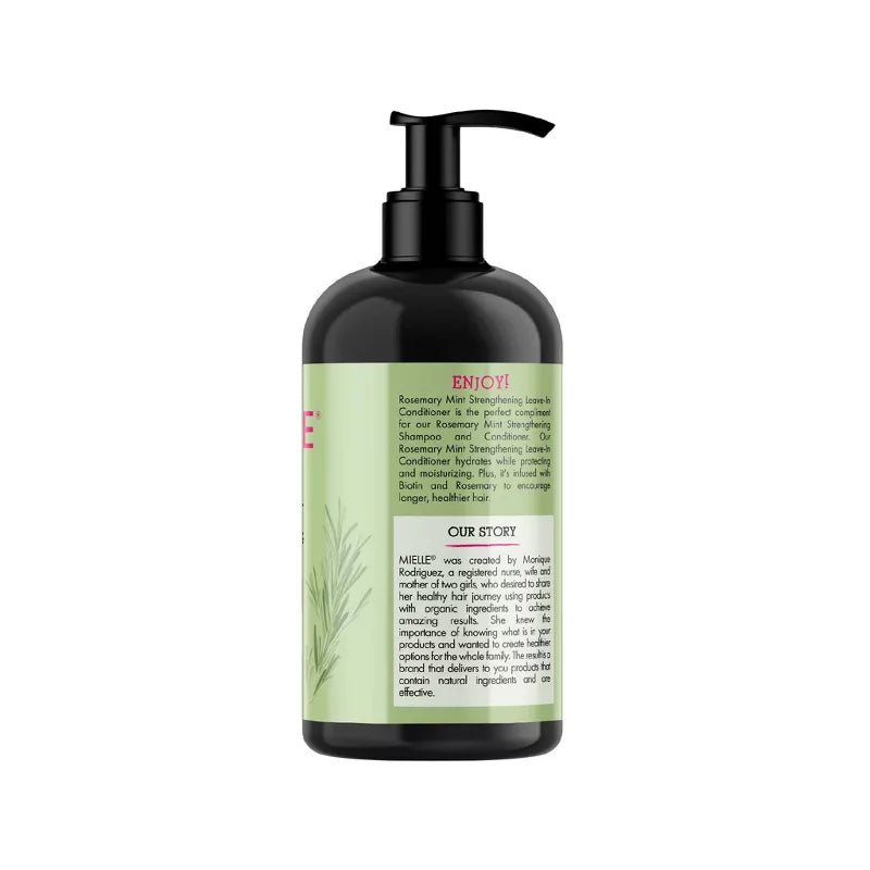Mielle Organic - Rosemary Mint Leave - In Conditioner | Moisturizing | All Hair Types | Pump Bottle | 12oz - Beauty Exchange Beauty Supply
