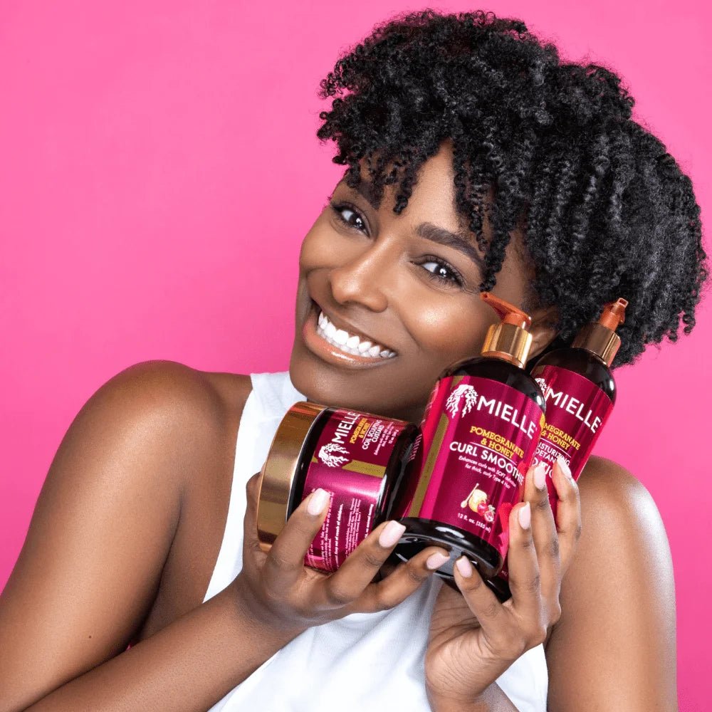 Mielle Organics - Pomegranate & Honey | Twisting Soufflé | Curly Type 4 Hairs | 12oz | - Beauty Exchange Beauty Supply