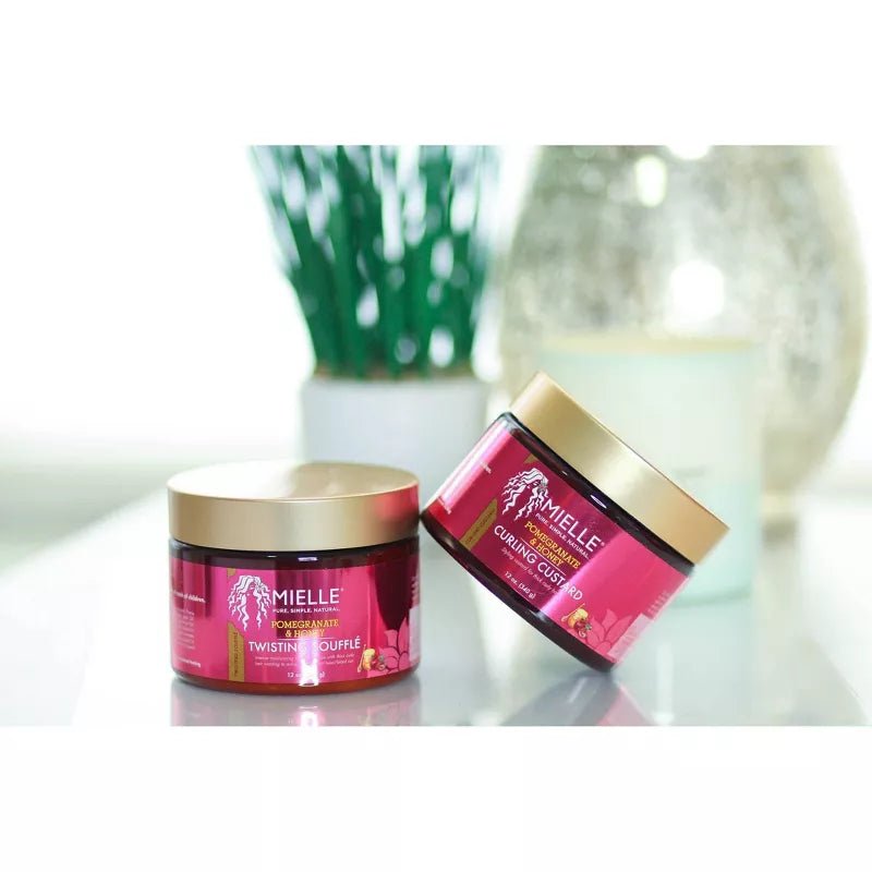 Mielle Organics - Pomegranate & Honey | Twisting Soufflé | Curly Type 4 Hairs | 12oz | - Beauty Exchange Beauty Supply