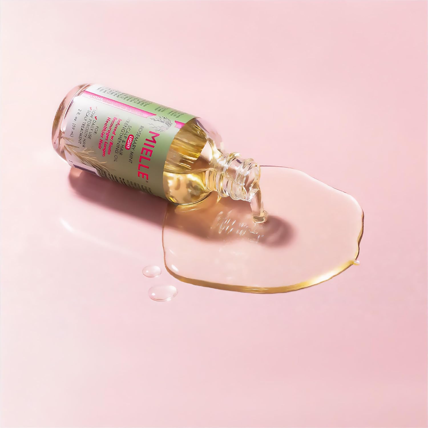 Mielle Rosemary Mint Light Scalp & Hair Oil – 2 oz - Beauty Exchange Beauty Supply