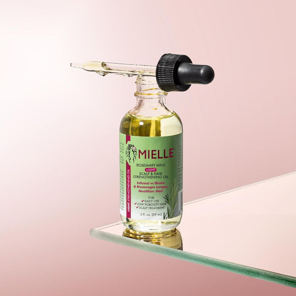Mielle Rosemary Mint Light Scalp & Hair Oil – 2 oz - Beauty Exchange Beauty Supply