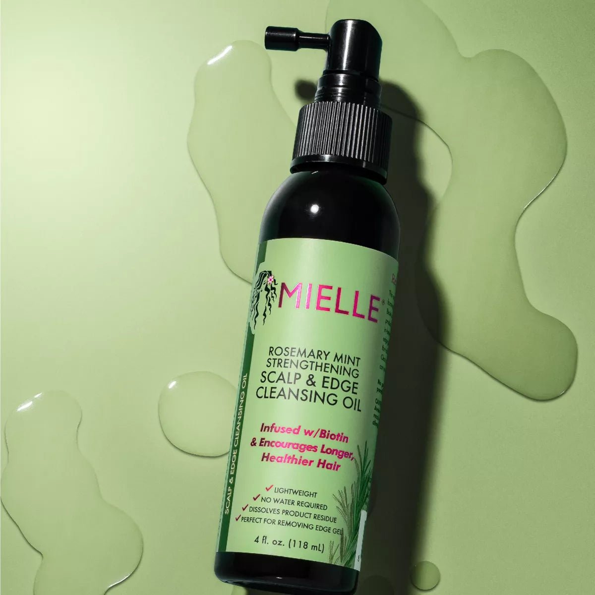 Mielle Rosemary Mint Scalp & Edge Cleansing Oil – 4 fl oz - Beauty Exchange Beauty Supply