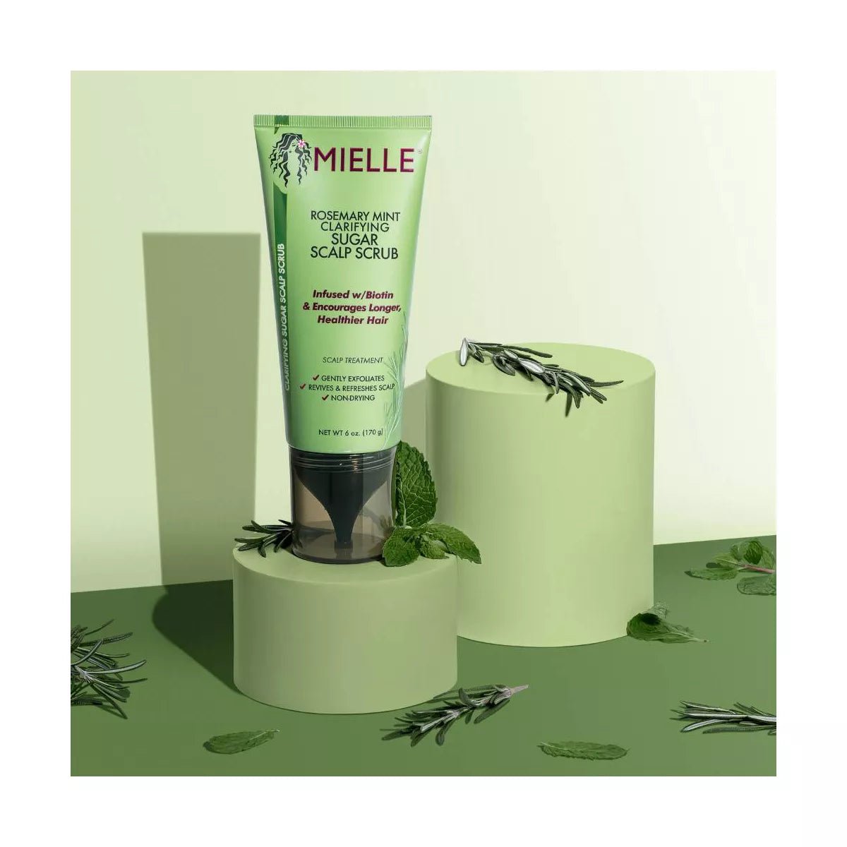 Mielle Rosemary Mint Scalp Scrub – 6 oz - Beauty Exchange Beauty Supply