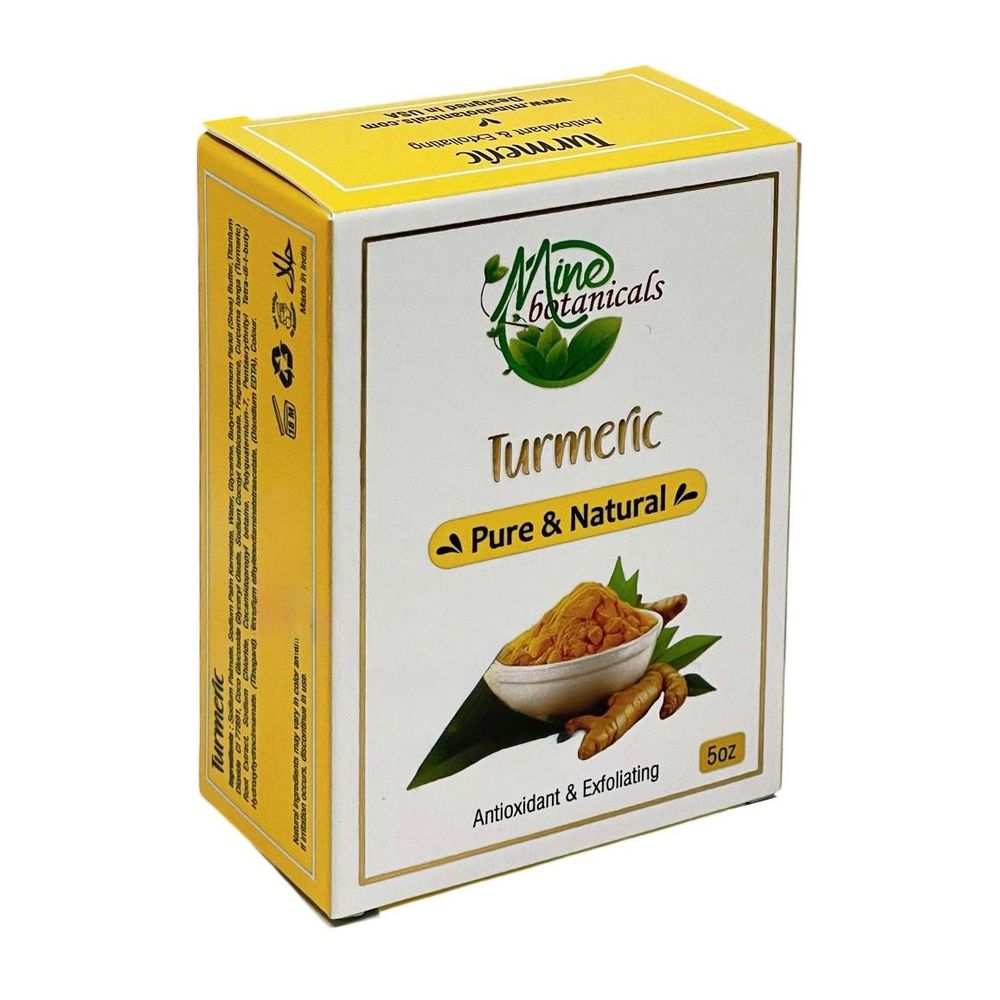 Mine Botanical Turmeric Bar – 5oz - Beauty Exchange Beauty Supply