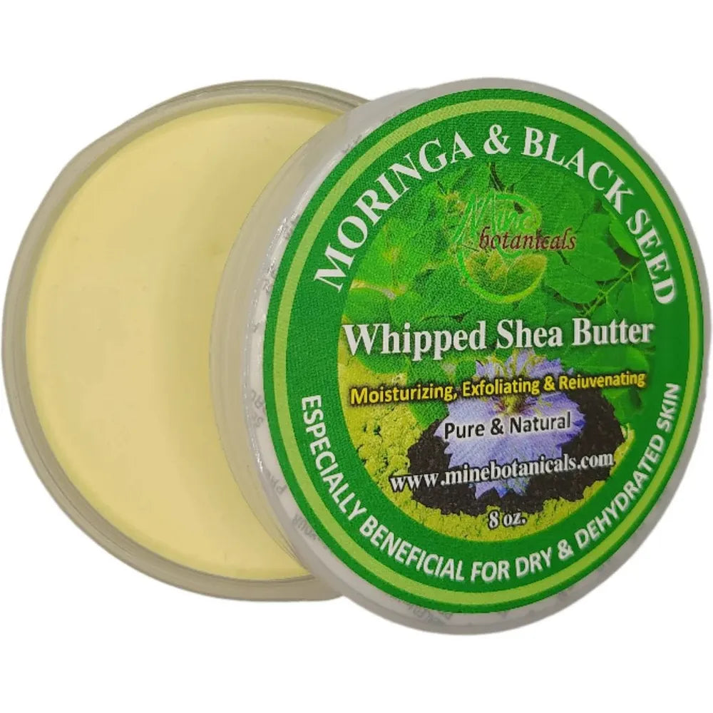 Mine Botanicals Whipped Shea Butter – 100% Natural Moisturizer – 13 Skin - Loving Variants – 8 oz - Beauty Exchange Beauty Supply