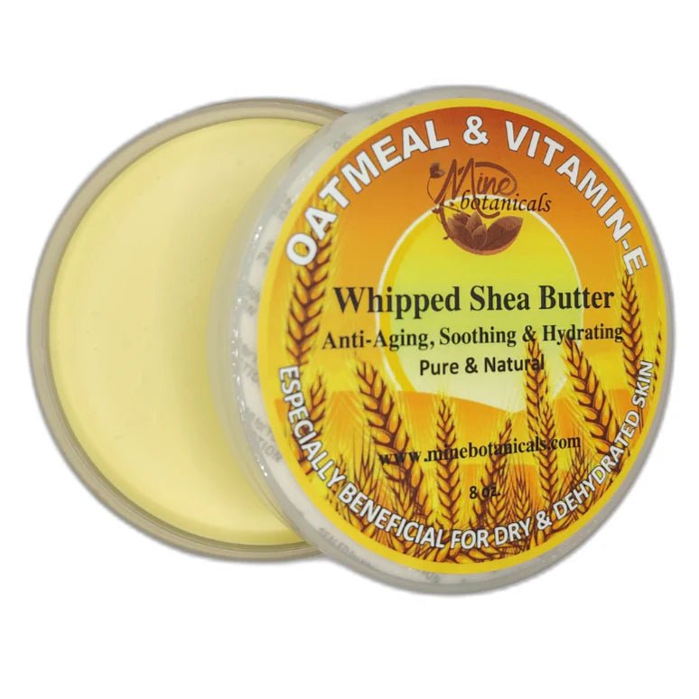 Mine Botanicals Whipped Shea Butter – 100% Natural Moisturizer – 13 Skin - Loving Variants – 8 oz - Beauty Exchange Beauty Supply