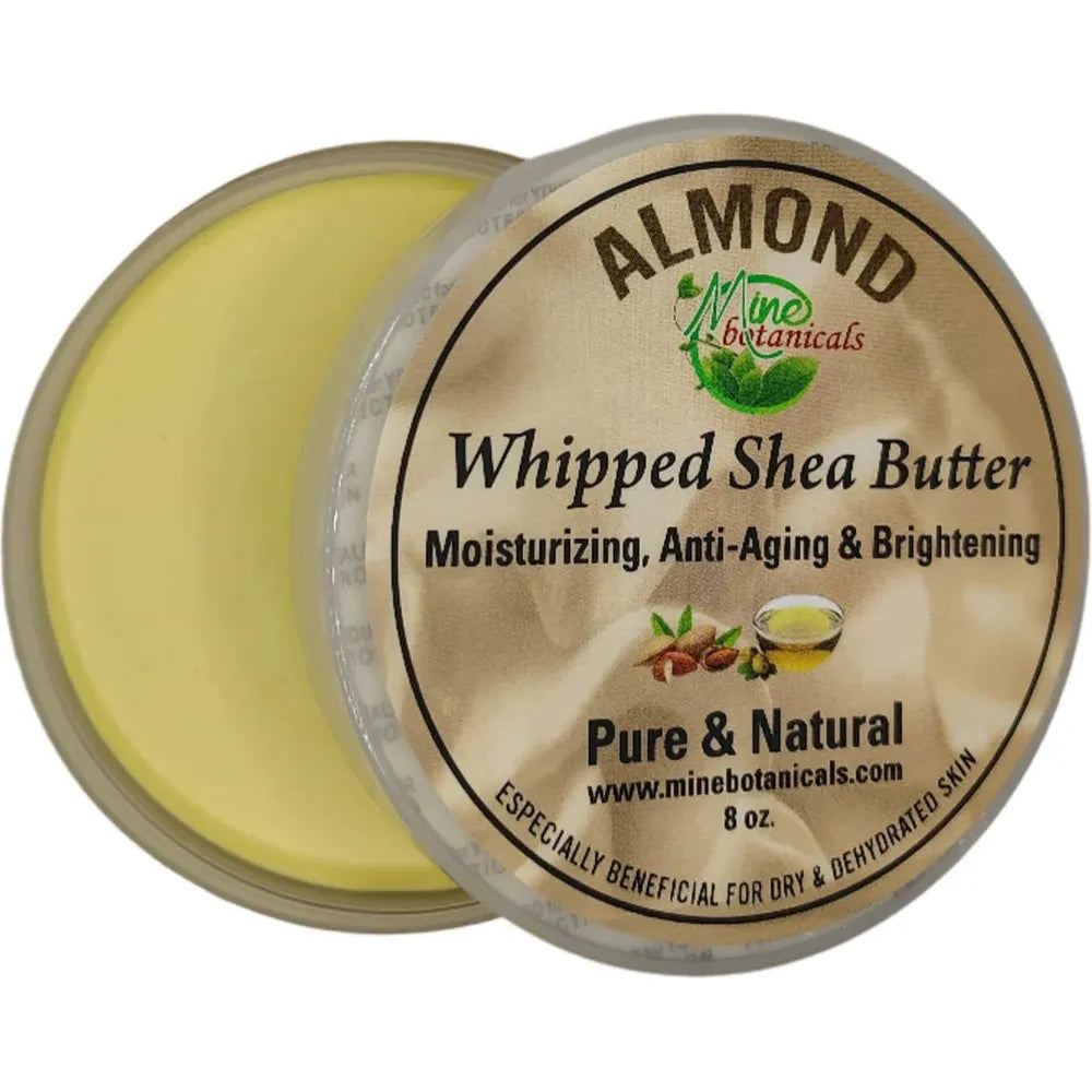 Mine Botanicals Whipped Shea Butter – 100% Natural Moisturizer – 13 Skin - Loving Variants – 8 oz - Beauty Exchange Beauty Supply