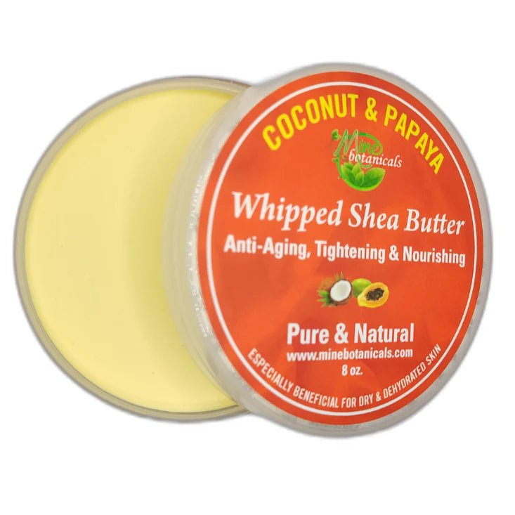 Mine Botanicals Whipped Shea Butter – 100% Natural Moisturizer – 9 Nourishing Variants – 8 oz - Beauty Exchange Beauty Supply