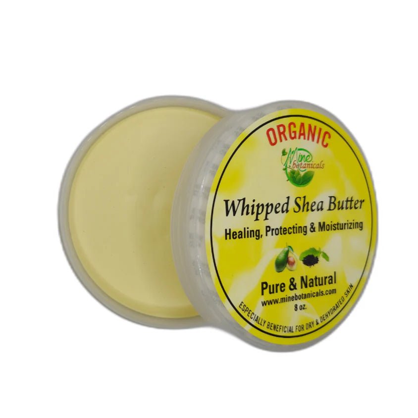 Mine Botanicals Whipped Shea Butter – 100% Natural Moisturizer – 9 Nourishing Variants – 8 oz - Beauty Exchange Beauty Supply