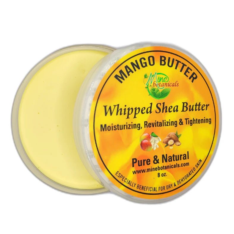 Mine Botanicals Whipped Shea Butter – 100% Natural Moisturizer – 9 Nourishing Variants – 8 oz - Beauty Exchange Beauty Supply