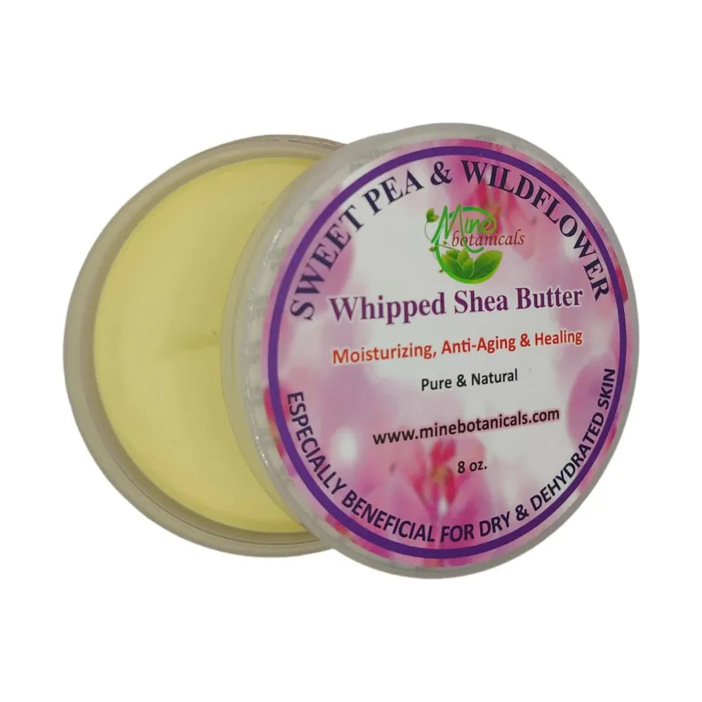 Mine Botanicals Whipped Shea Butter – 100% Natural Moisturizer – 9 Nourishing Variants – 8 oz - Beauty Exchange Beauty Supply