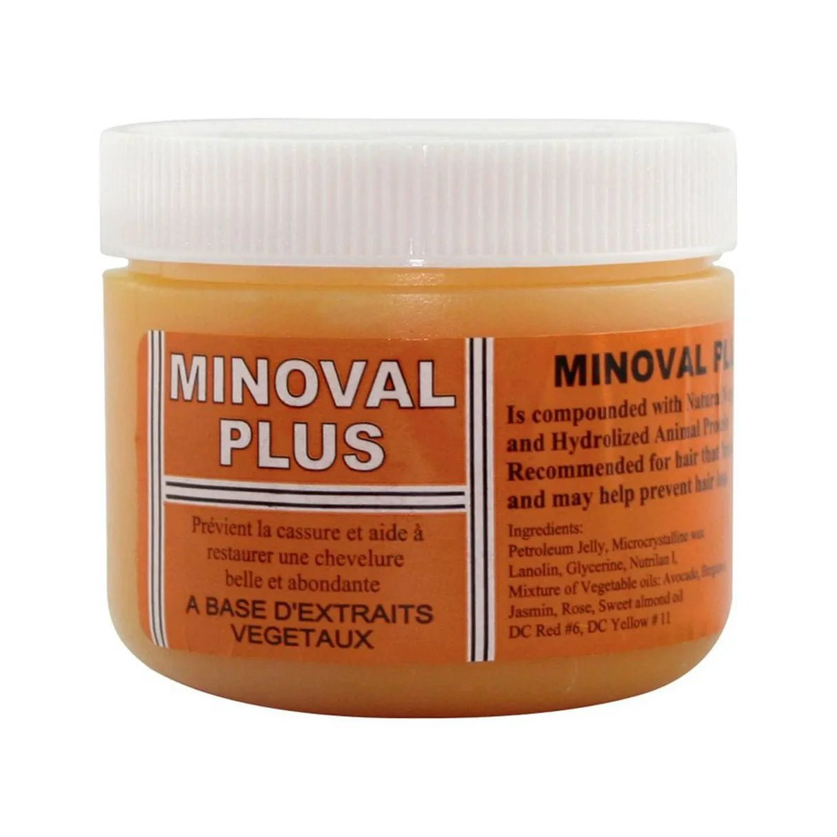 Minoval Plus Hair Cream Pomade – 4oz - Beauty Exchange Beauty Supply