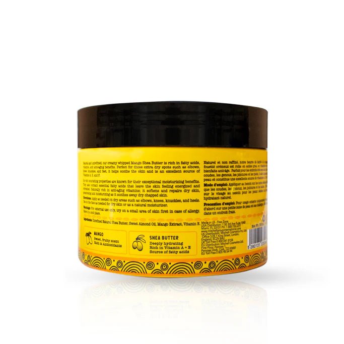 Mitchell Brands Mango Shea Butter – 300ml Jar - Beauty Exchange Beauty Supply