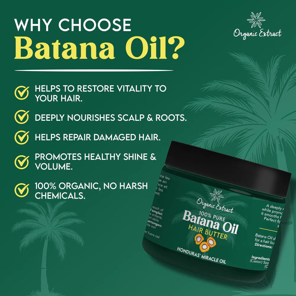 Mitchell Organic Batana Oil Hair Butter โ 4 oz - Beauty Exchange Beauty Supply