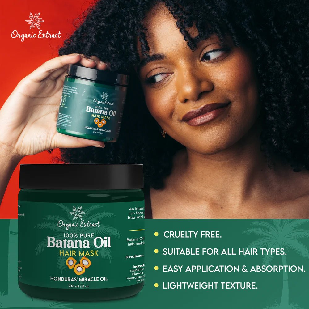 Mitchell Organic Batana Oil Hair Mask โ 8 oz - Beauty Exchange Beauty Supply