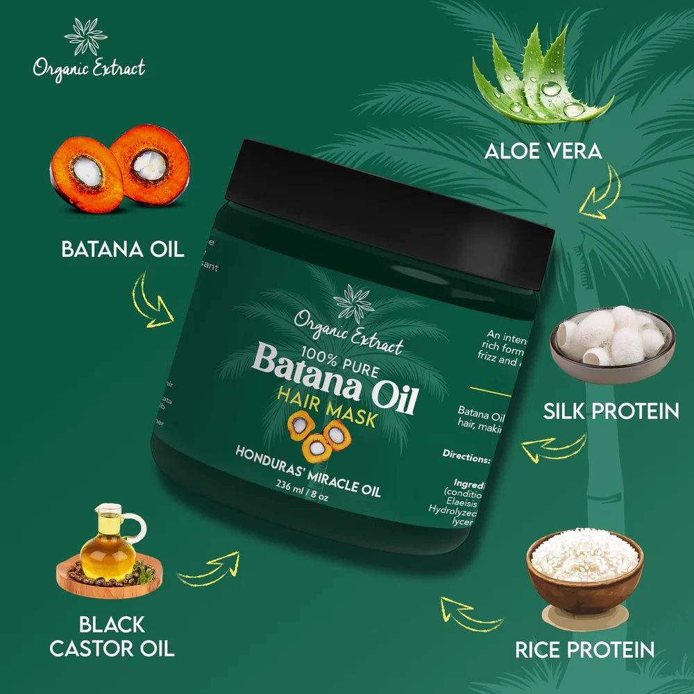 Mitchell Organic Batana Oil Hair Mask โ 8 oz - Beauty Exchange Beauty Supply