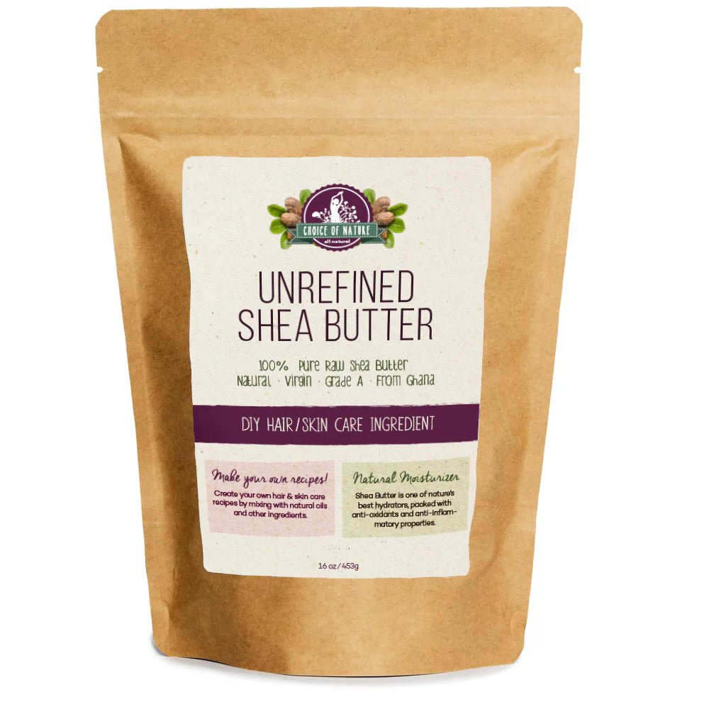 Mitchell Organics Unrefined Shea Butter Bar – 16oz Nylon Pack - Beauty Exchange Beauty Supply
