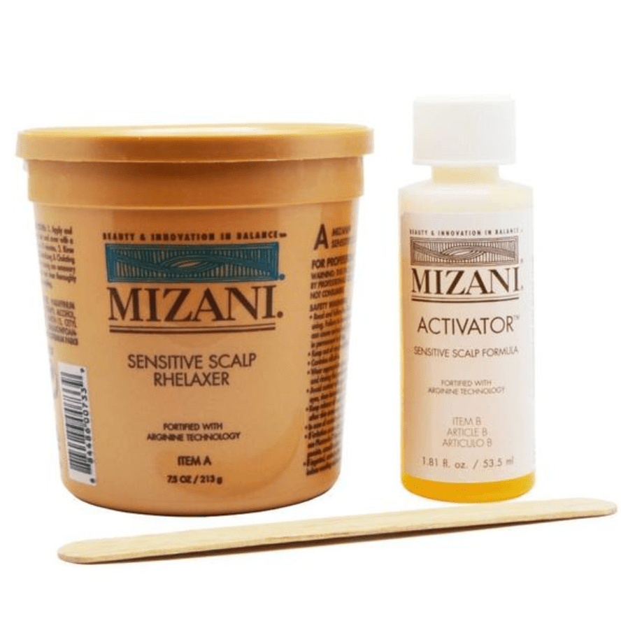 Mizani Sensitive Scalp Relaxer with Activator – 7.5 oz - Beauty Exchange Beauty Supply