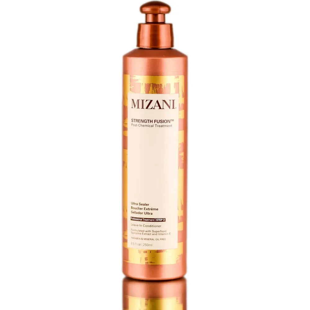 Mizani Strength Fusion Leave - In Conditioner | Strengthens, Hydrates & Protects | For All Hair Types | 8.5 fl oz (250ml) - Beauty Exchange Beauty Supply