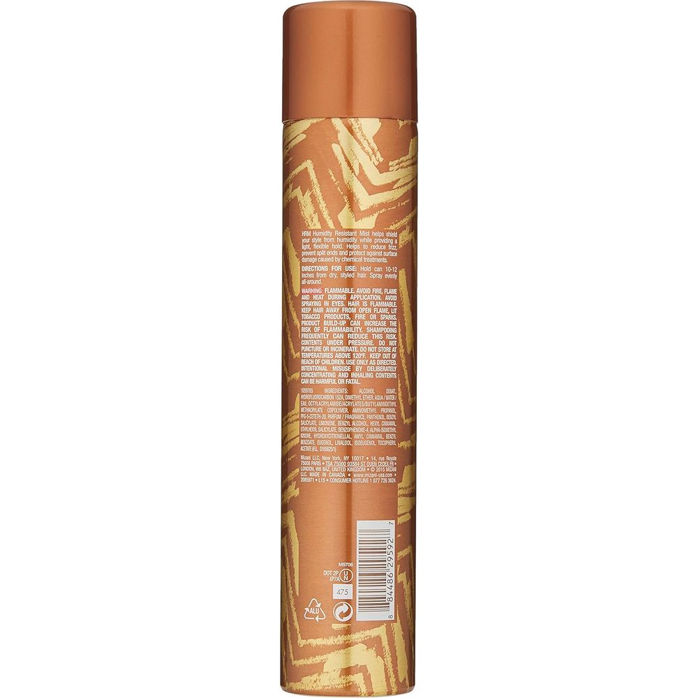 MIZANI Styling Free Anti - Frizz Spray – Lightweight Anti - Humidity Mist for Curly Hair | UV & Heat Protection | 6.7 oz & 9 oz - Beauty Exchange Beauty Supply