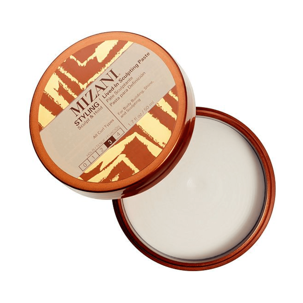 Mizani Styling Sculpt & Hold Lived - In Texture Creation Cream | Adds Texture, Body & Dimension | For All Curl Types | 1.7 oz - Beauty Exchange Beauty Supply