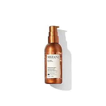 Mizani Thermastrength Heat Protecting Serum | Protects Hair From Heat Damage | with Shea Butter | For Curly Hair | 5 Fl Oz - Beauty Exchange Beauty Supply