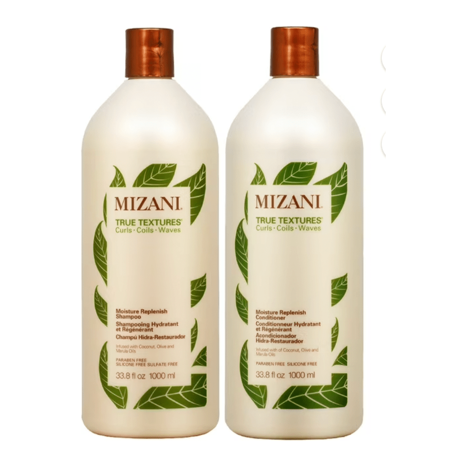 Mizani True Textures Moisture Replenish Shampoo - 16.9oz | Nourishing Shampoo for Curls & Natural Hair - Beauty Exchange Beauty Supply