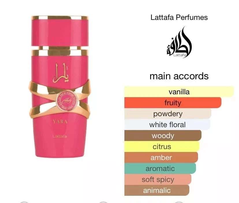 Lattafa Yara Eau de Parfum 3.4oz