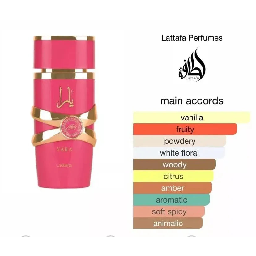 Lattafa Yara Eau de Parfum 3.4oz