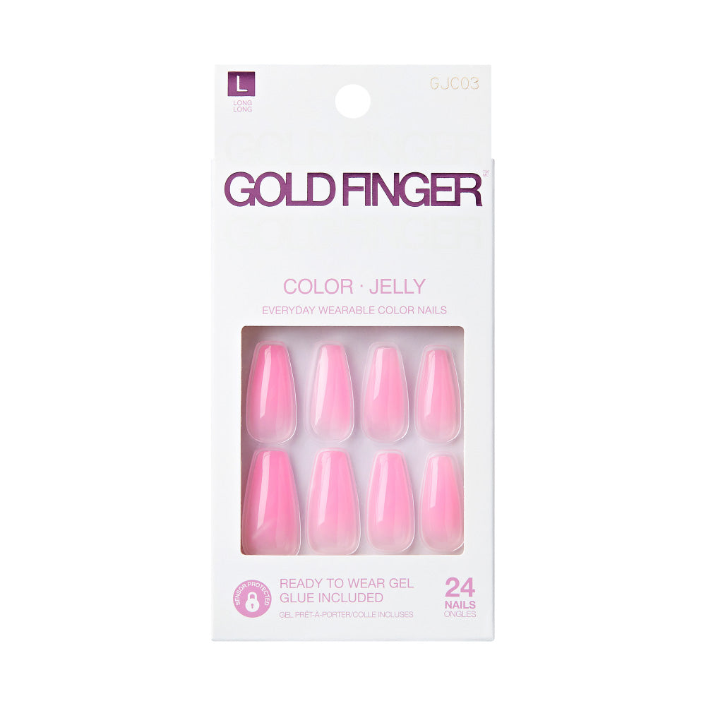 Kiss Gold Finger Jelly Nail Color