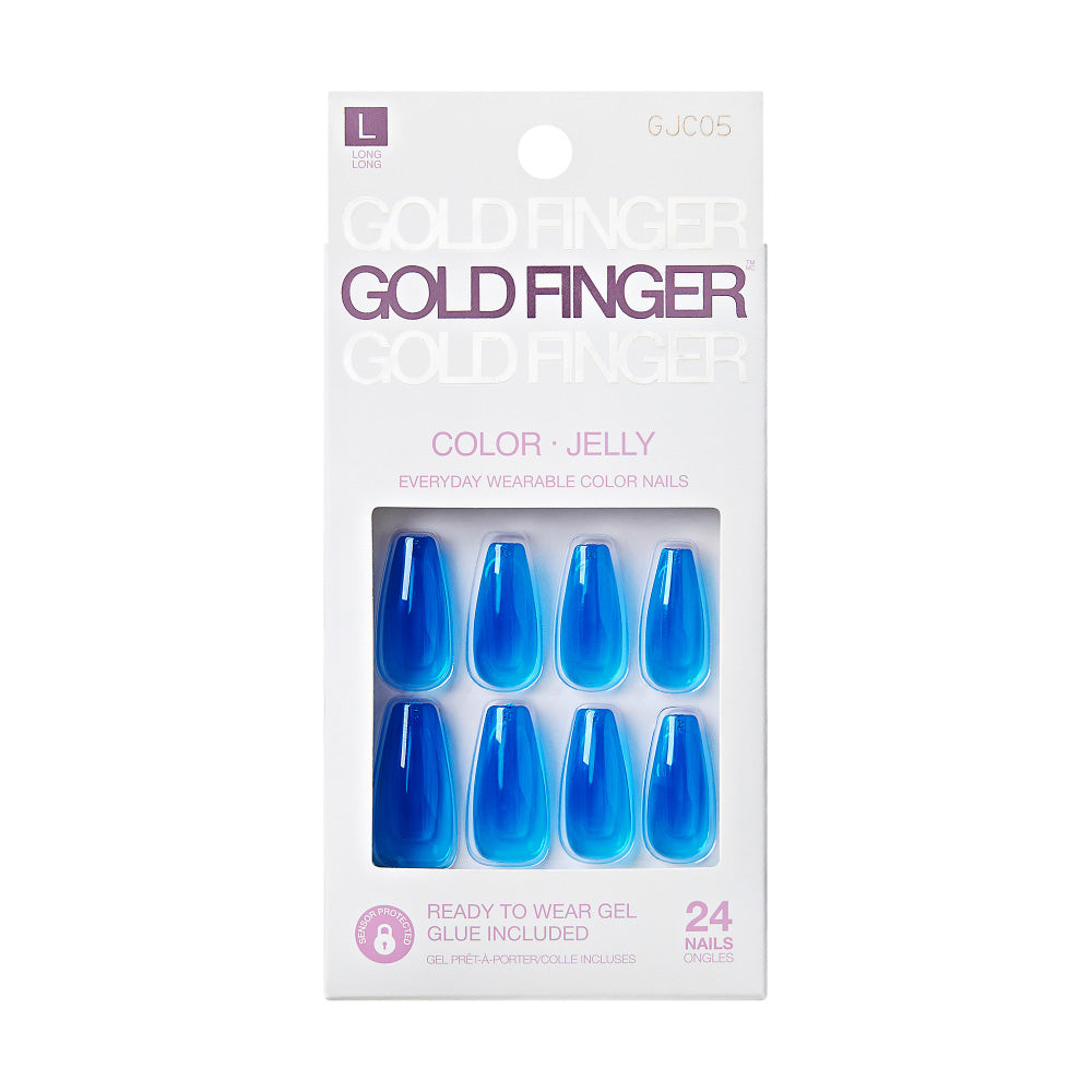 Kiss Gold Finger Jelly Nail Color