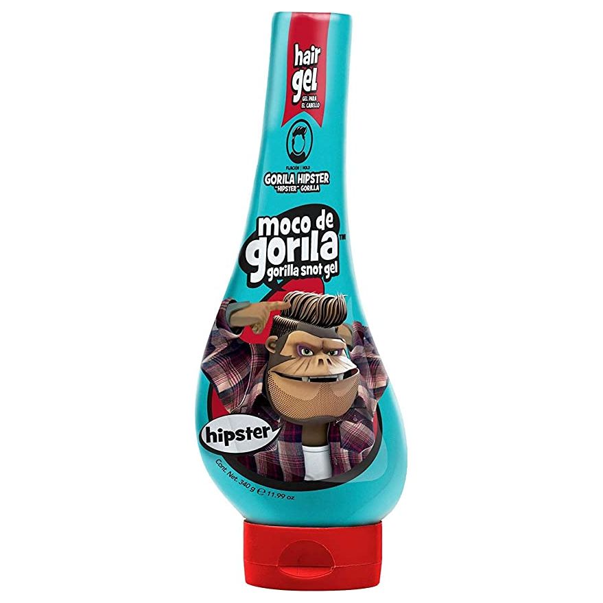 Moco de Gorila Gorilla Snot Hair Gel – Strong Hold Styling Gel – Galan, Hipster, Punk, Rockero, Gamer – 11.9oz - Beauty Exchange Beauty Supply