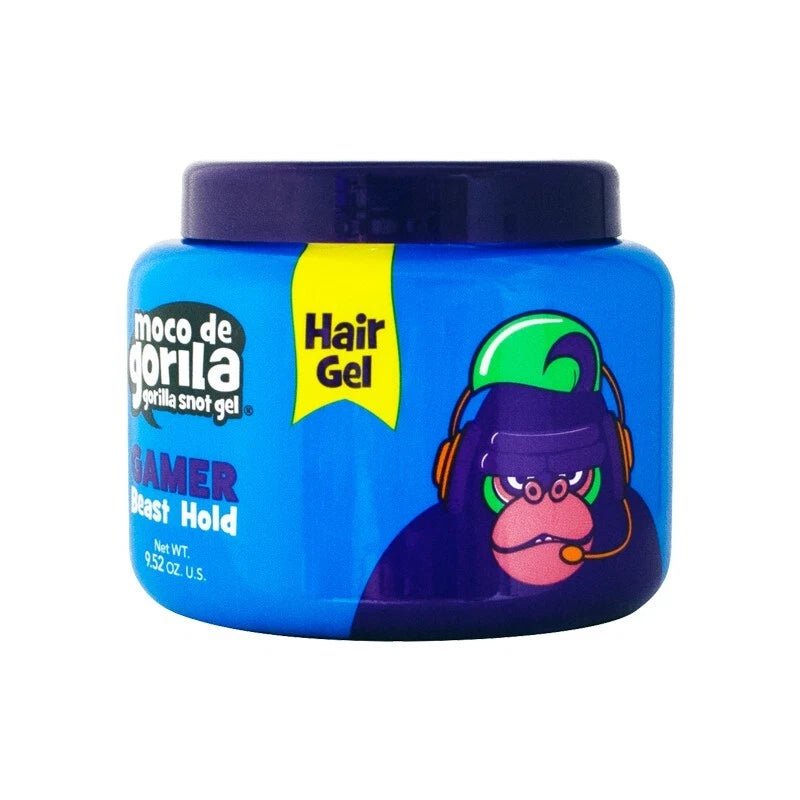 Moco de Gorila Hair Gel – Strong Hold Styling Gel – Punk, Sport, Rockero, Gamer – 9.52oz - Beauty Exchange Beauty Supply