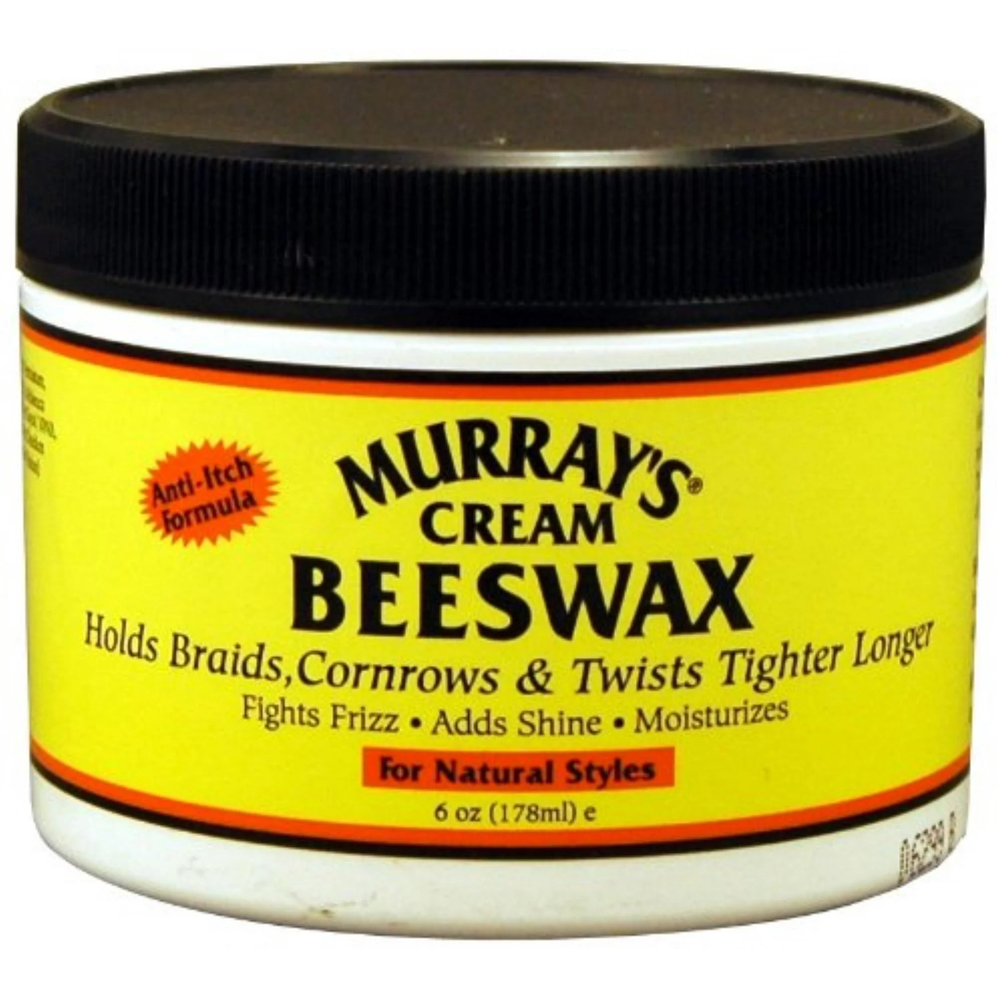 Murray’s Cream of Nature Beeswax – Creamy Texture & Moisture – 6 oz - Beauty Exchange Beauty Supply