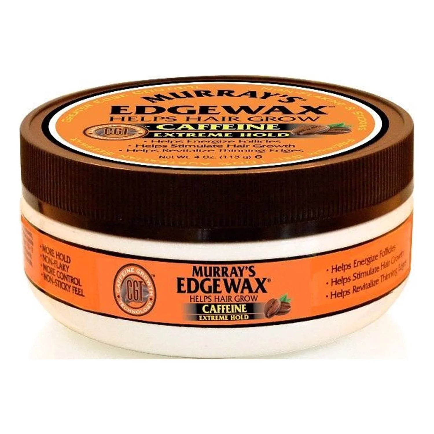 Murray’s Edge Wax – Caffeine & Caffeine Extreme Hold – 4 oz - Beauty Exchange Beauty Supply