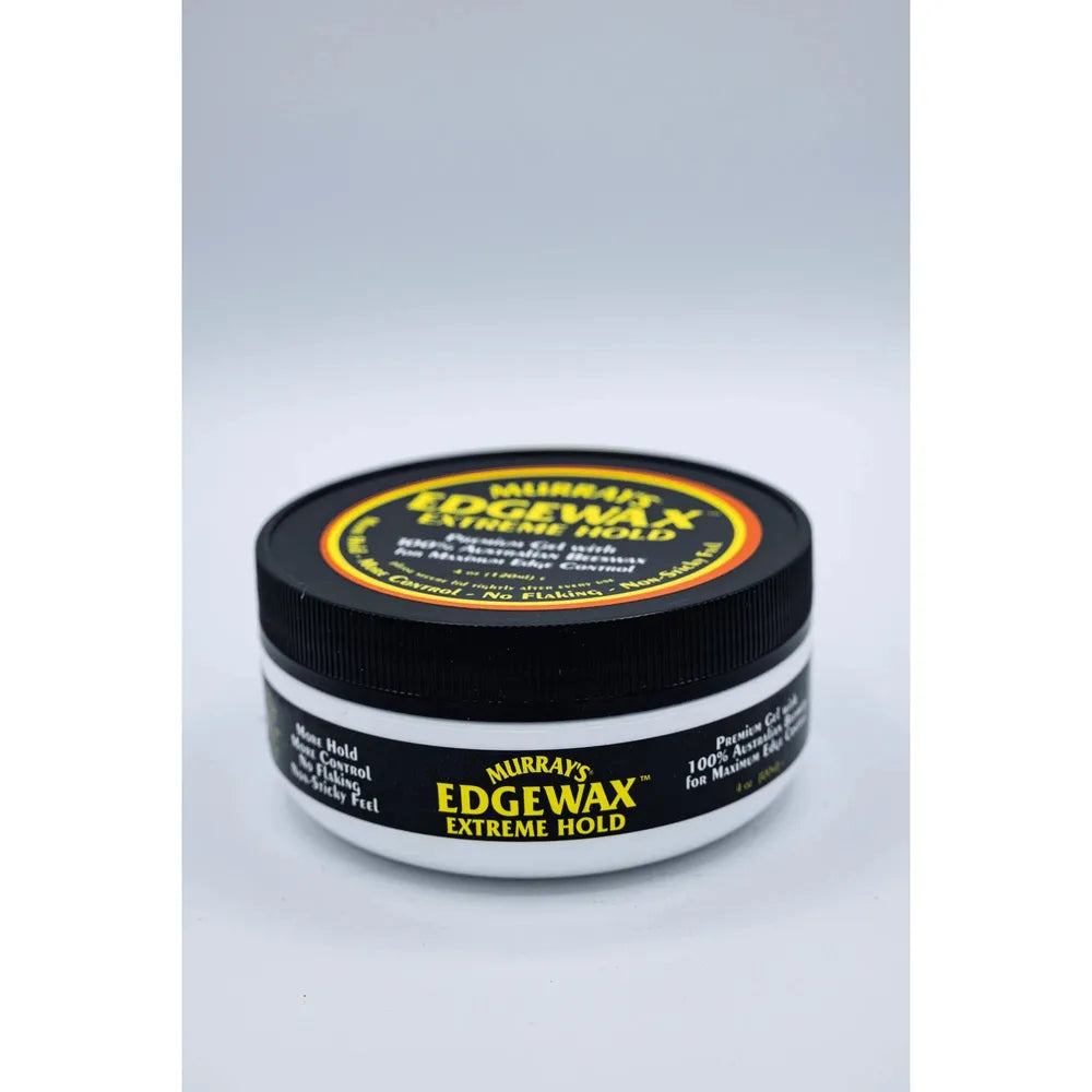 Murray's Edgewax Extreme Hold - 100% Australian Beeswax Hair Gel - Unisex - No Flaking - More Hold & Control - 4oz - Beauty Exchange Beauty Supply